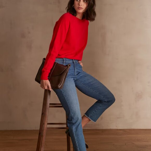 Maison 123 “Patience” Cropped Jeans – EU Style – Sz FR 40 / US 8 - Picture 8 of 10